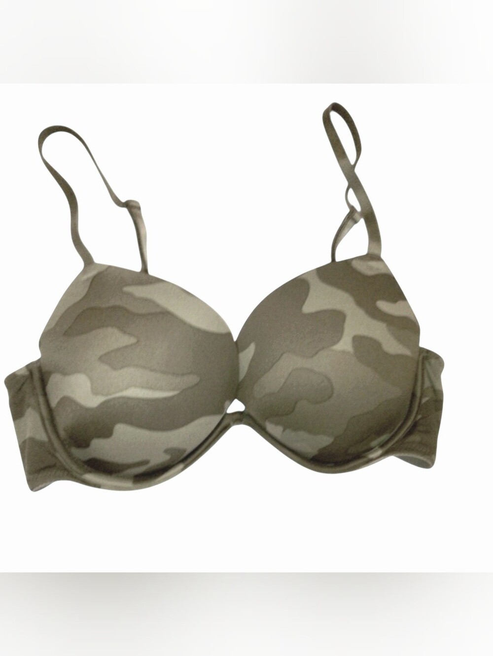 PINK VICTORIA'S SECRET CAMO BRA SIZE 32 C